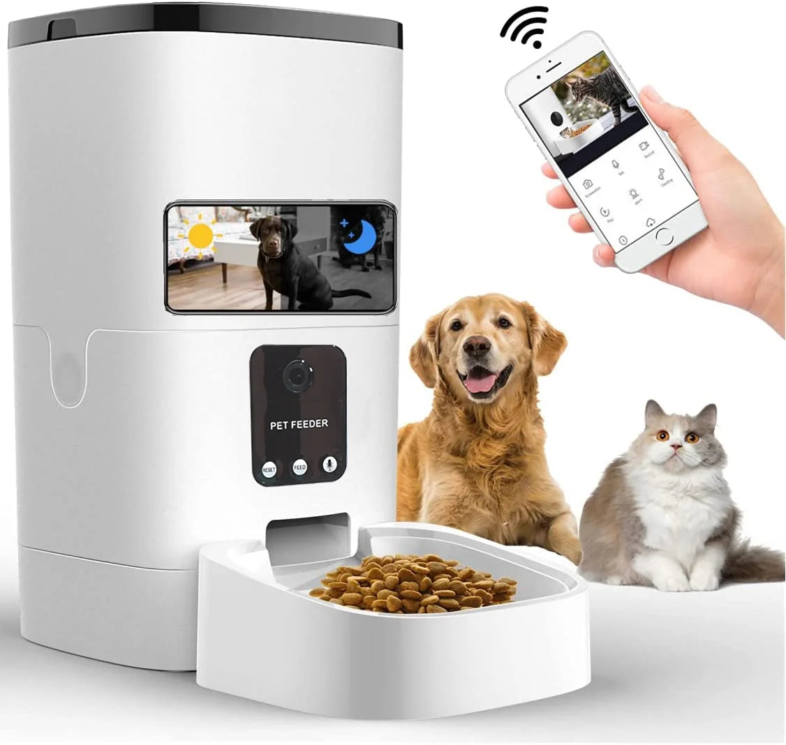 Dog feeder app best sale